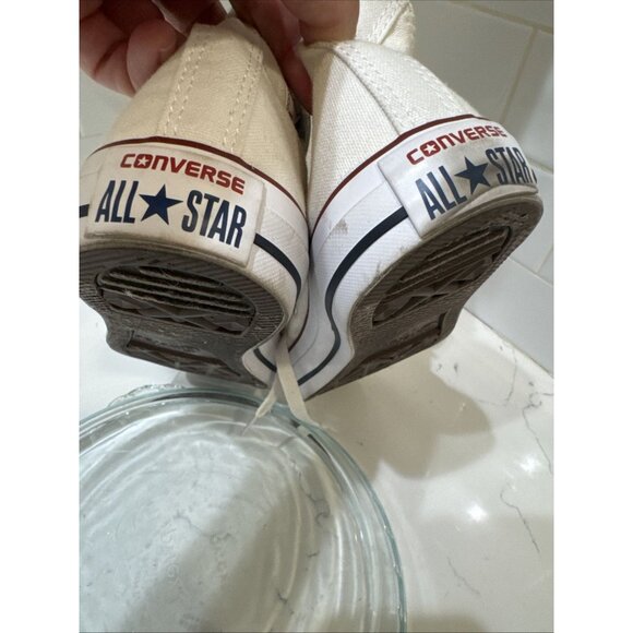 Converse Unisex Chuck Taylor All Star Hi-Top, Optic White, Size M6.5/W8.5 - Picture 11 of 16